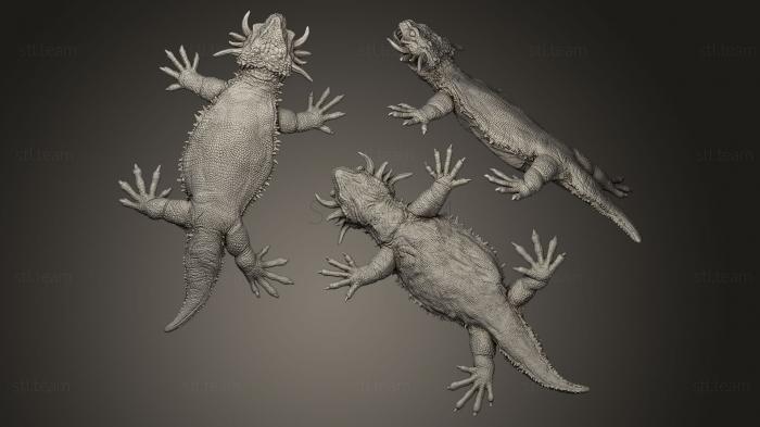 3D model Hypsognathus (STL)